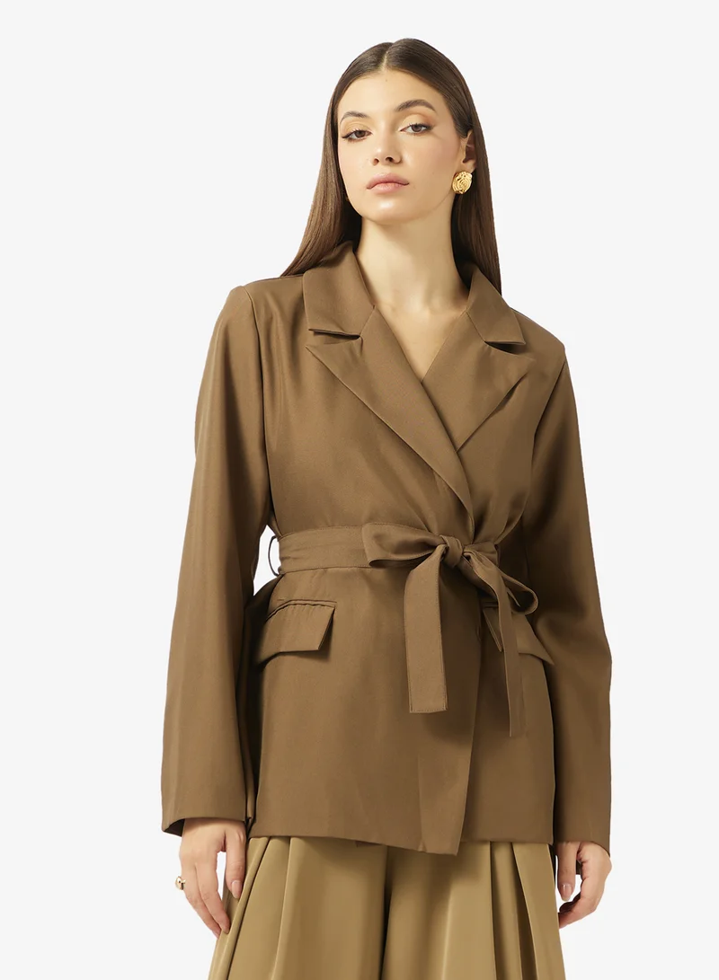 ايلا Self Tie Blazer